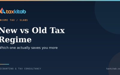 New tax regime versus old tax regime slabs and rebate compared