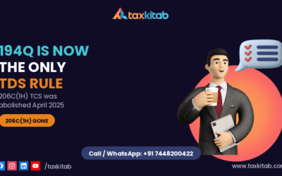 Section 194Q only rule, 206C(1H) abolished — TaxKitab