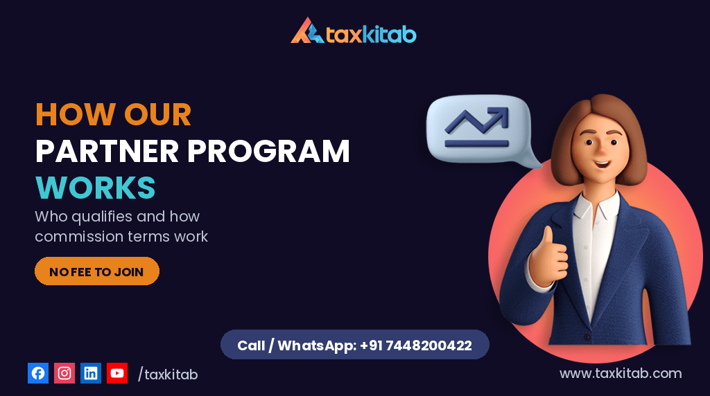 TaxKitab Partner Program how it works — TaxKitab
