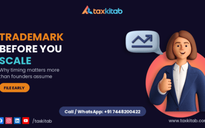 Trademark registration before you scale — TaxKitab