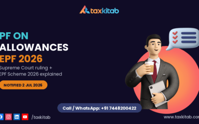 PF on allowances EPF Scheme 2026 — TaxKitab