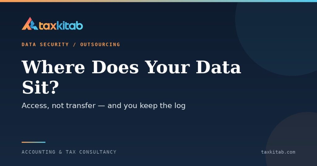 Where your financial data sits when you outsource accounting offshore